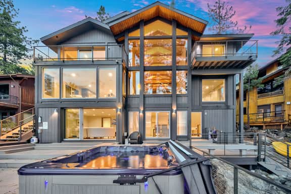 Lake Tahoe lakefront Home of the Stars Lx96 - Image 4