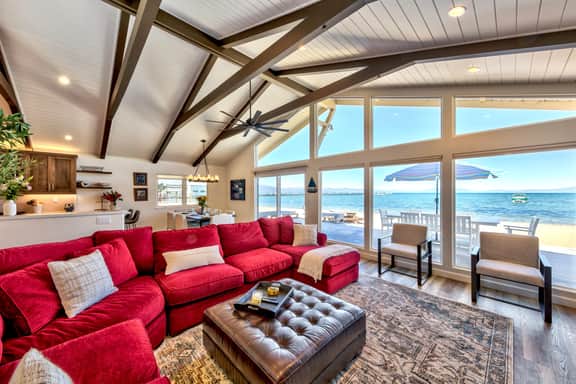 Lake Tahoe Luxury Lakefront Villa Private Beach luxe9 - Image 2